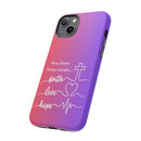 iPhone - Faith, Love & Hope Gradient Phone Case