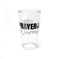 Prayer Warrior Water Glass – 16oz