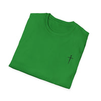 Back design - Jesus Has My Back T-Shirt — Christian Faith Cross Tee