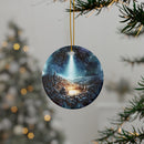 Ceramic Ornament — Moon Shining on Bethlehem
