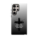 Christian Cross Phone Case — "The Way The Truth The Life" Protective Phone Cover