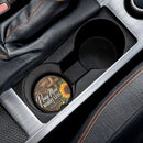 Pray More Worry Less Christian Soapstone Car Coaster