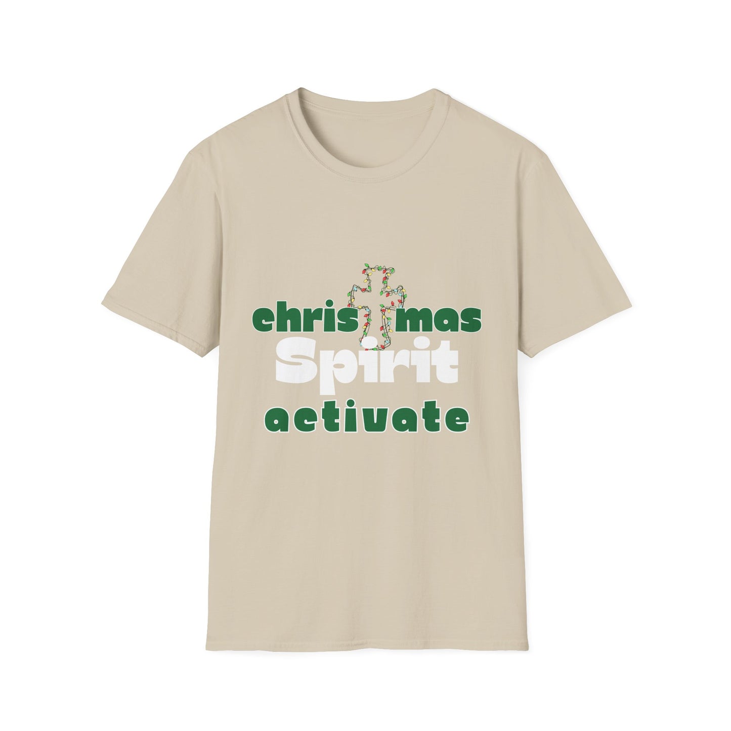 Christmas Spirit Activate Christmas shirt for women men holiday shirt