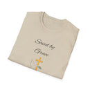 Saved By Grace Christian Shirt for Women Men Shirts for Christians