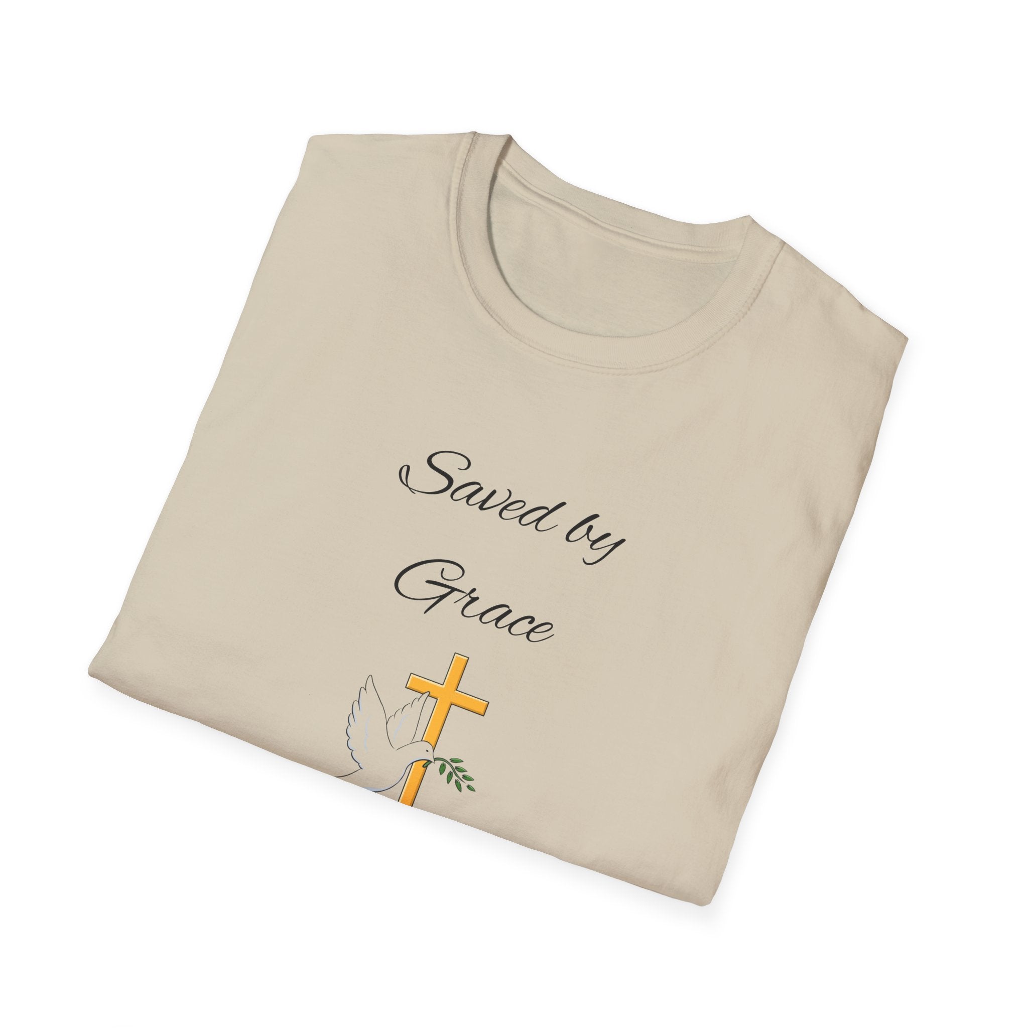 Saved By Grace Christian Shirt for Women Men Shirts for Christians