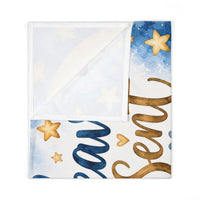 Heaven Sent – Boy Christian Baby Swaddle Blanket