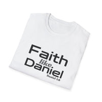 Faith Like Daniel T-Shirt – Christian Scripture Tee (Daniel 1:8)