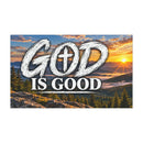 God Is Good – Mountain Sunrise Christian Car Magnet