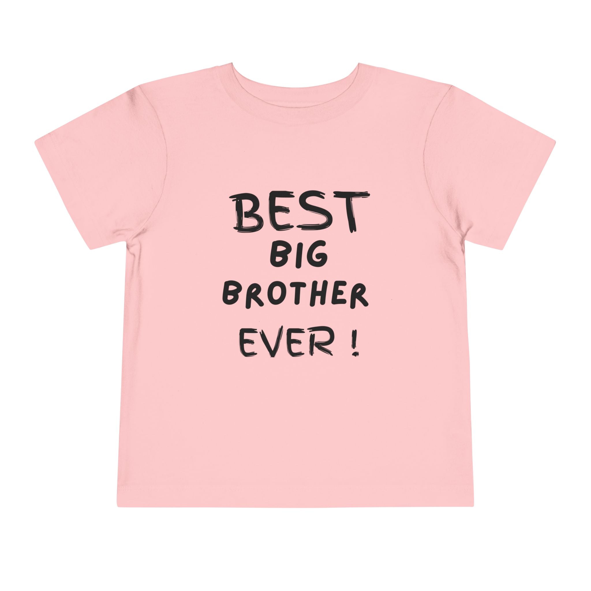 Best Big Brother Ever Toddler Tee, Cute Kids Shirt, Sibling Gift, Birthday Gift for Toddlers, Family Matching Tee, Baby Shower Present