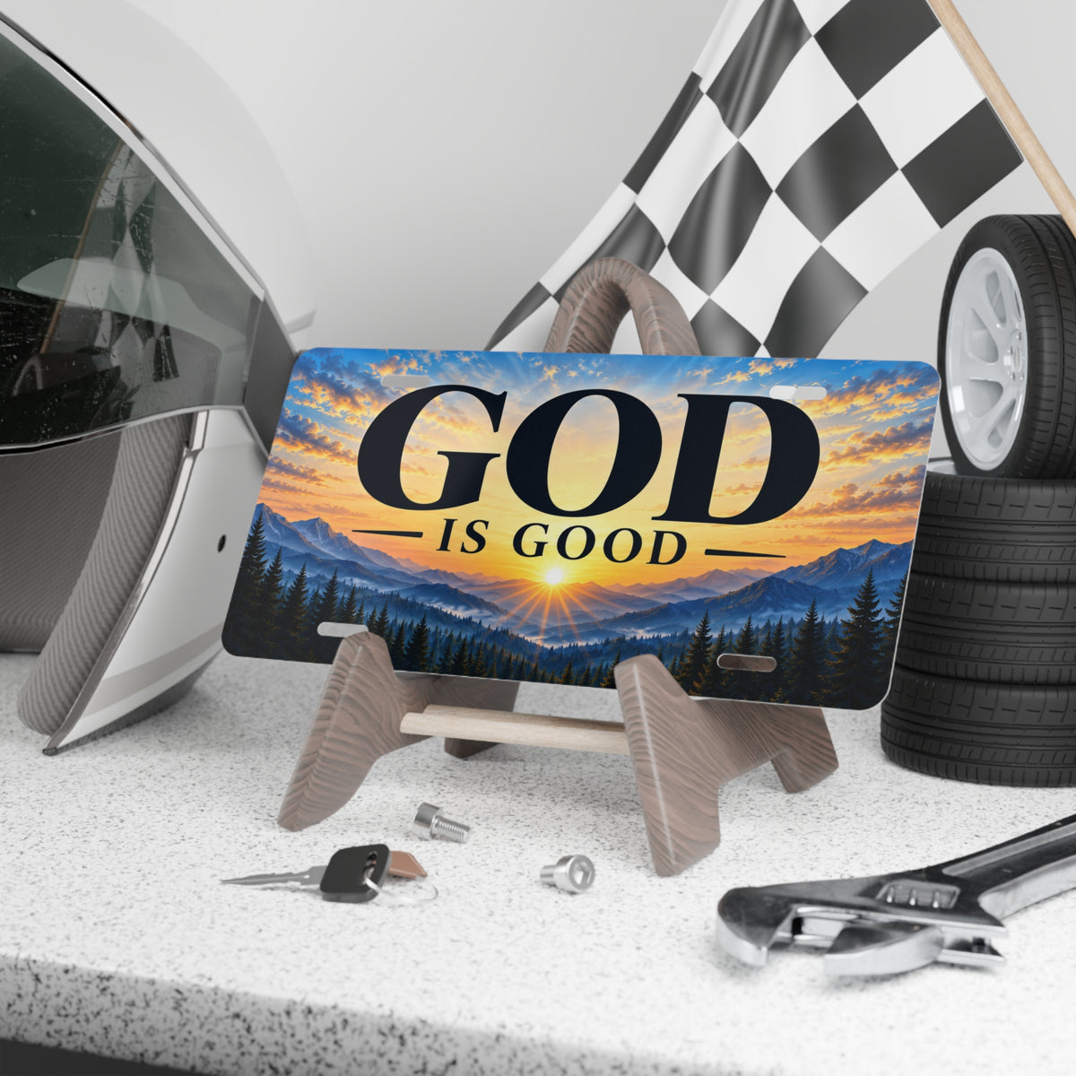 God Is Good Christian Vanity Plate