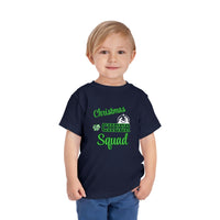 Christmas Cheer Squad Christian Christmas Shirt for Toddlers Short Sleeve Tee Christian Toddler Christmas Shirt