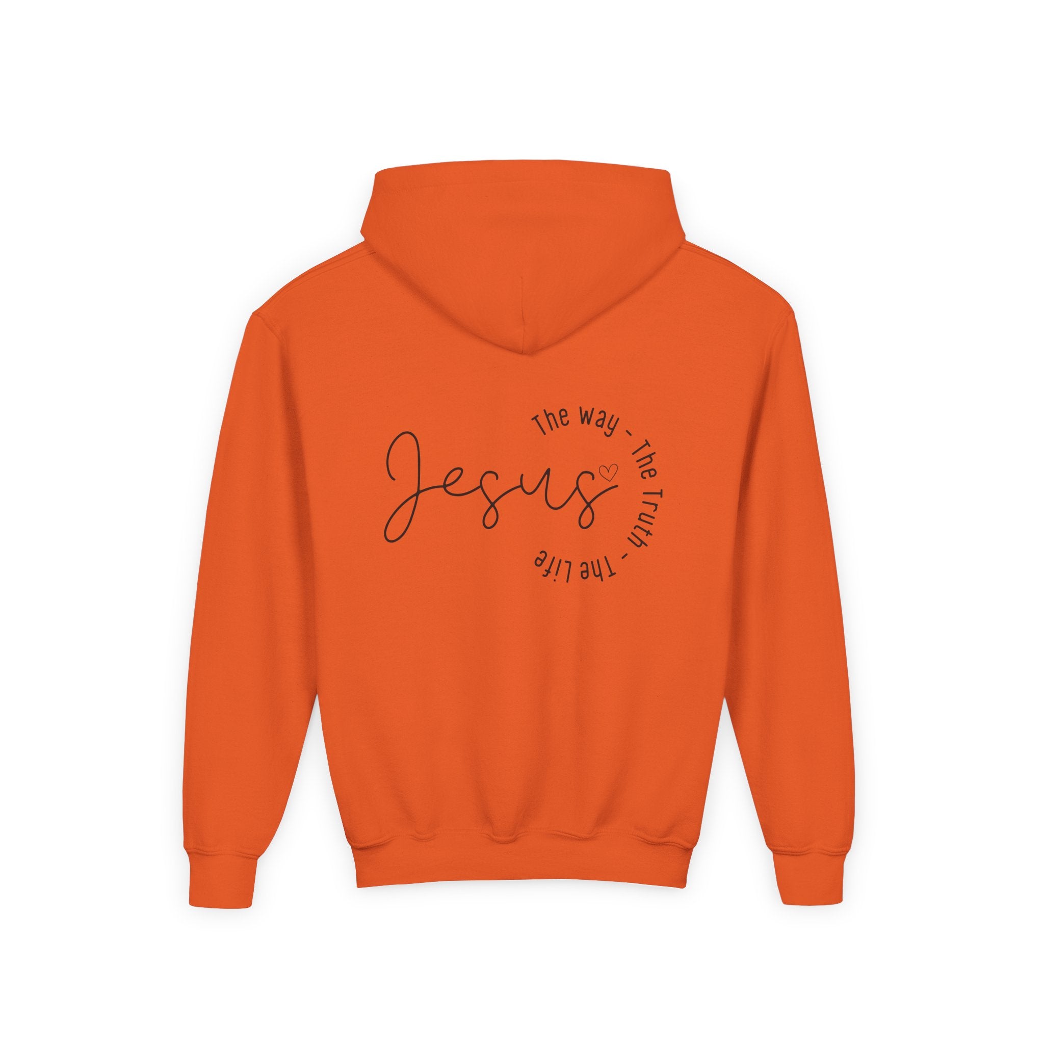 Youth Christian Hoodie — The Way, The Truth, The Life