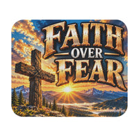 faith over fear Mouse Pad