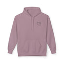 Jesus Has My Back Fleece Hoodie, Cozy Unisex Sweatshirt, Faith-Based Apparel, Perfect Gift for Christians