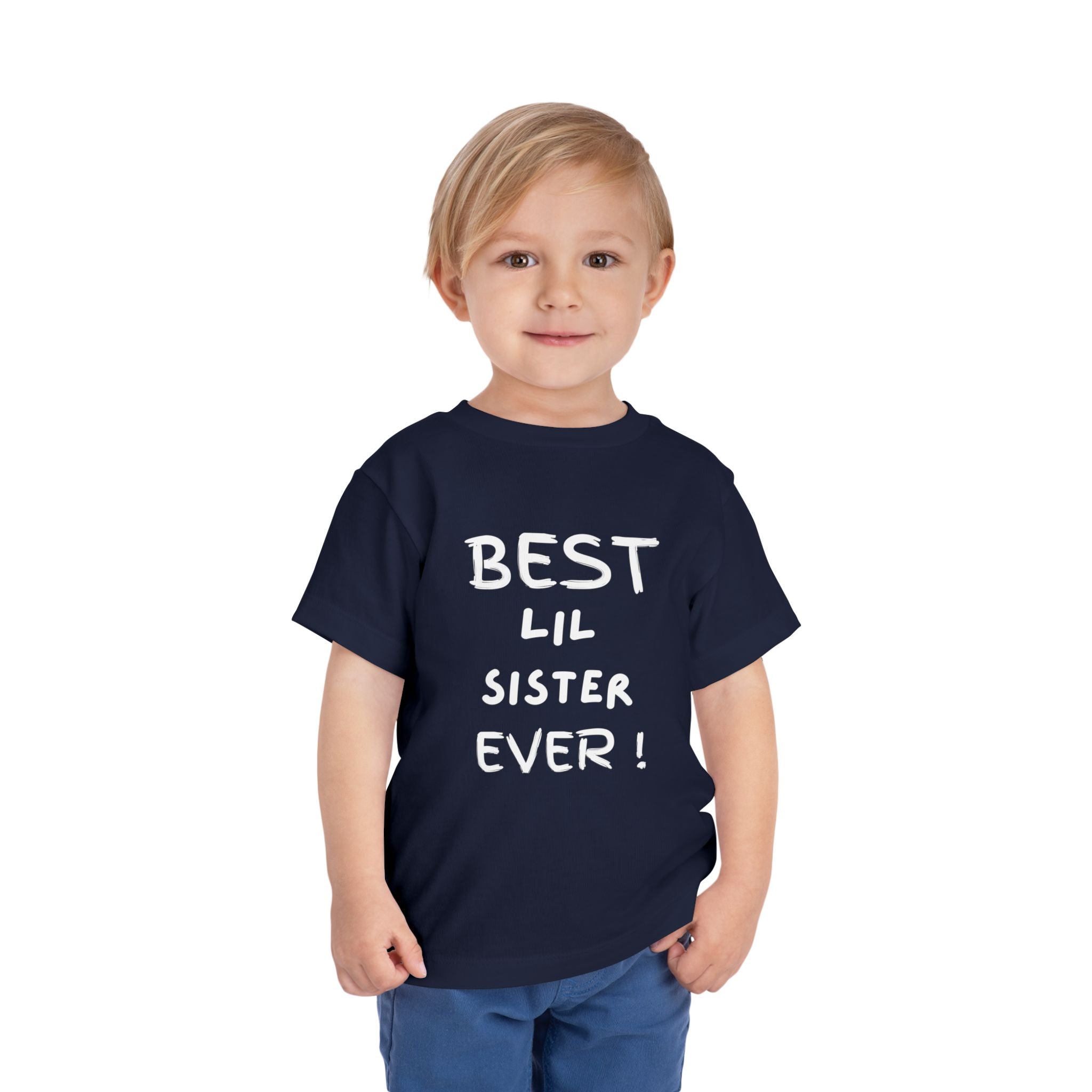 Best Lil Sister Ever Toddler Tee