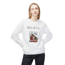 Believe Every Knee Shall Bow Christmas Sweatshirt - Christian Sweatshirts for Women Men - Christmas Sweatshirts for Christians  - Faith Christmas Sweatshirts