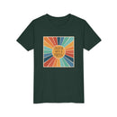 Youth Tee — 'Created With A Purpose' Retro Sunburst Kids T-Shirt