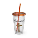 Redeemed Water Tumbler - Christian Gifts for Women Men - Faith Based Gifts