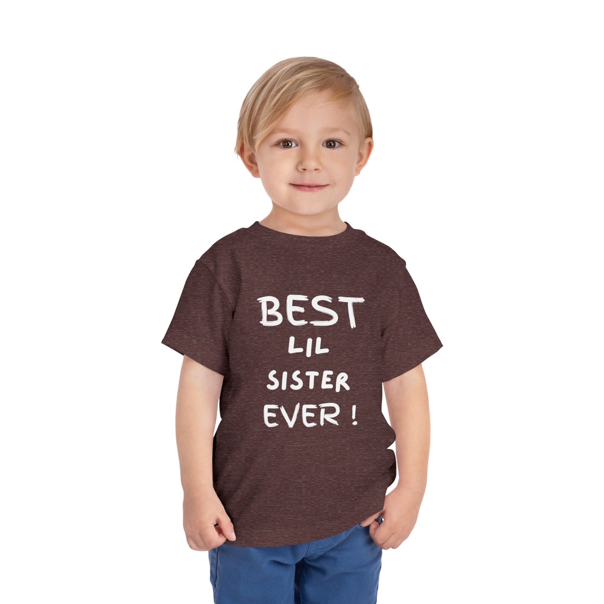 Best Lil Sister Ever Toddler Tee
