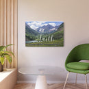 Faith Wall Art - Faith Can Move Mountains - Metal - Inspirational Wall Art Christian Gifts for Women Men