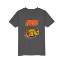 Kids 'Jesus Is My Superhero' T-Shirt — Christian Youth Tee