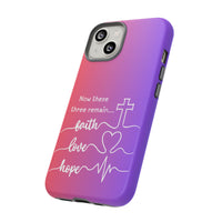 iPhone - Faith, Love & Hope Gradient Phone Case
