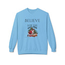 Believe Every Knee Shall Bow Christmas Sweatshirt - Christian Sweatshirts for Women Men - Christmas Sweatshirts for Christians  - Faith Christmas Sweatshirts