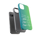 iPhone - 'Faith Love Hope' Christian Cross Protective Cover