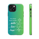 iPhone - 'Faith Love Hope' Christian Cross Protective Cover