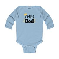Child of God Infant Bodysuit — Long Sleeve Christian Baby Onesie