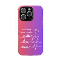 iPhone - Faith, Love & Hope Gradient Phone Case