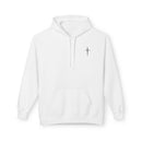 Jesus Has My Back Midweight Softstyle Fleece Hoodie