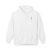 Jesus Has My Back Midweight Softstyle Fleece Hoodie