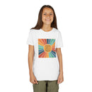 Youth Tee — 'Created With A Purpose' Retro Sunburst Kids T-Shirt