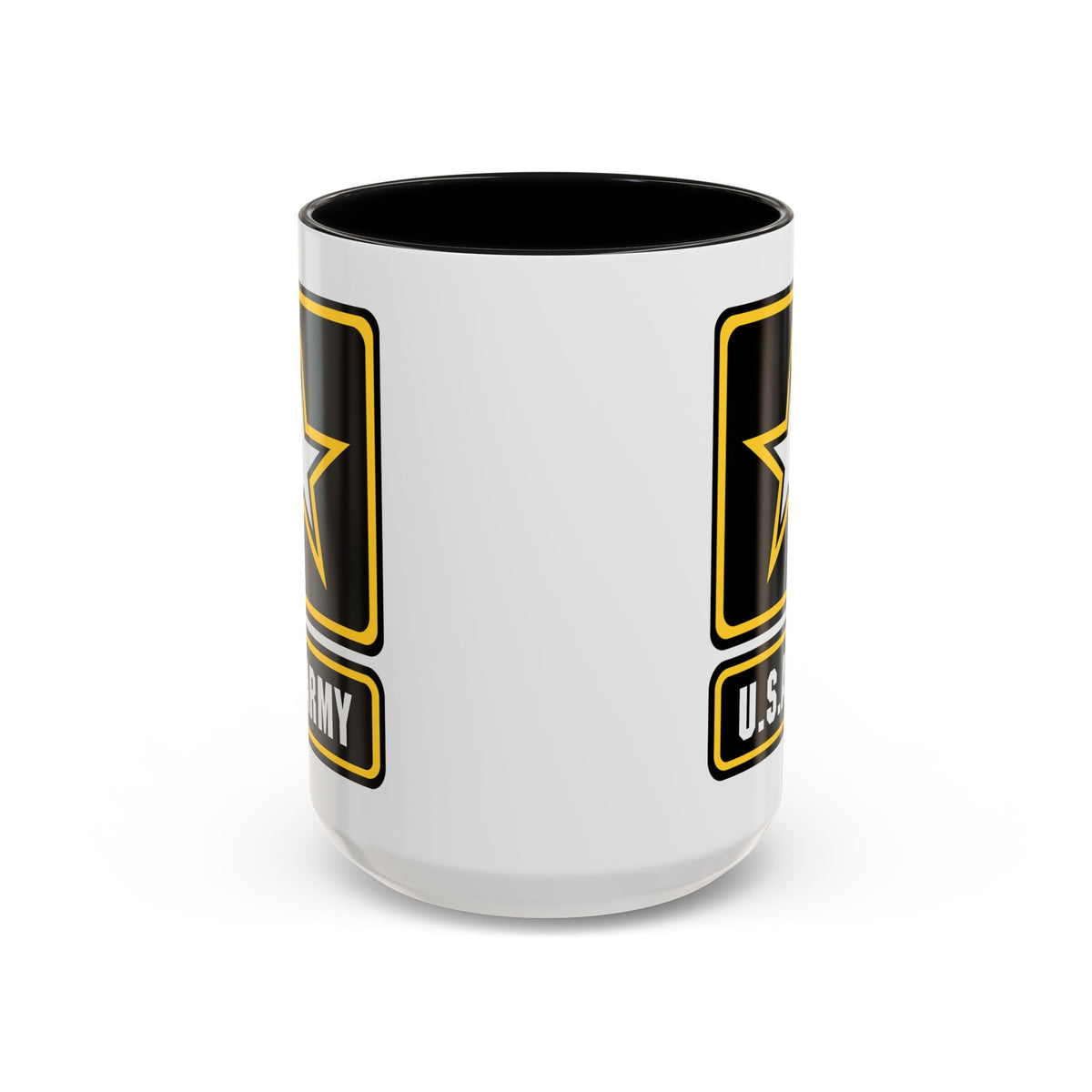 Military Themed Coffee Mug - U.S. Army Design for Veterans, Gift for Soldiers, Patriotic Decor, Everyday Use, Army Support