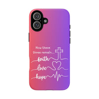 iPhone - Faith, Love & Hope Gradient Phone Case