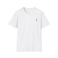 Back design - Jesus Has My Back T-Shirt — Christian Faith Cross Tee