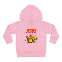 Jesus Is My Superhero Toddler Hoodie – Christian Kids Pullover