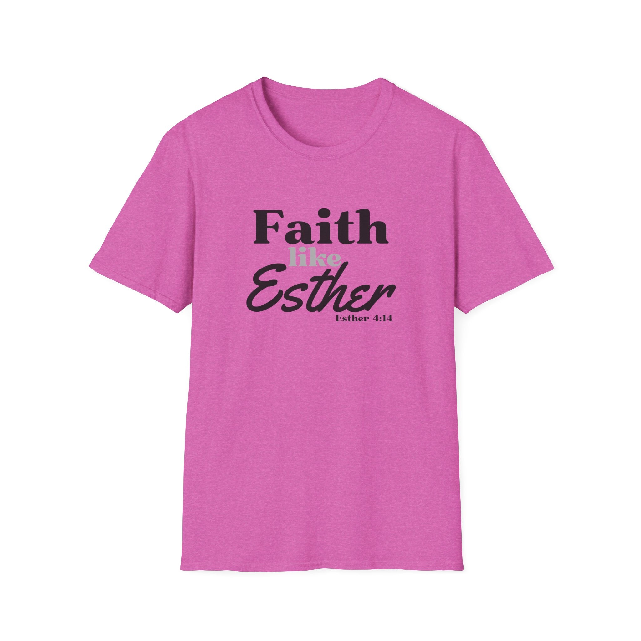 Faith Like Esther T-Shirt – Bible Verse Esther 4:14 Christian Tee