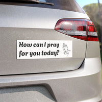 Inspirational Car Magnets - How can I pray for you today? Faith-Based Gifts, Religious Decor