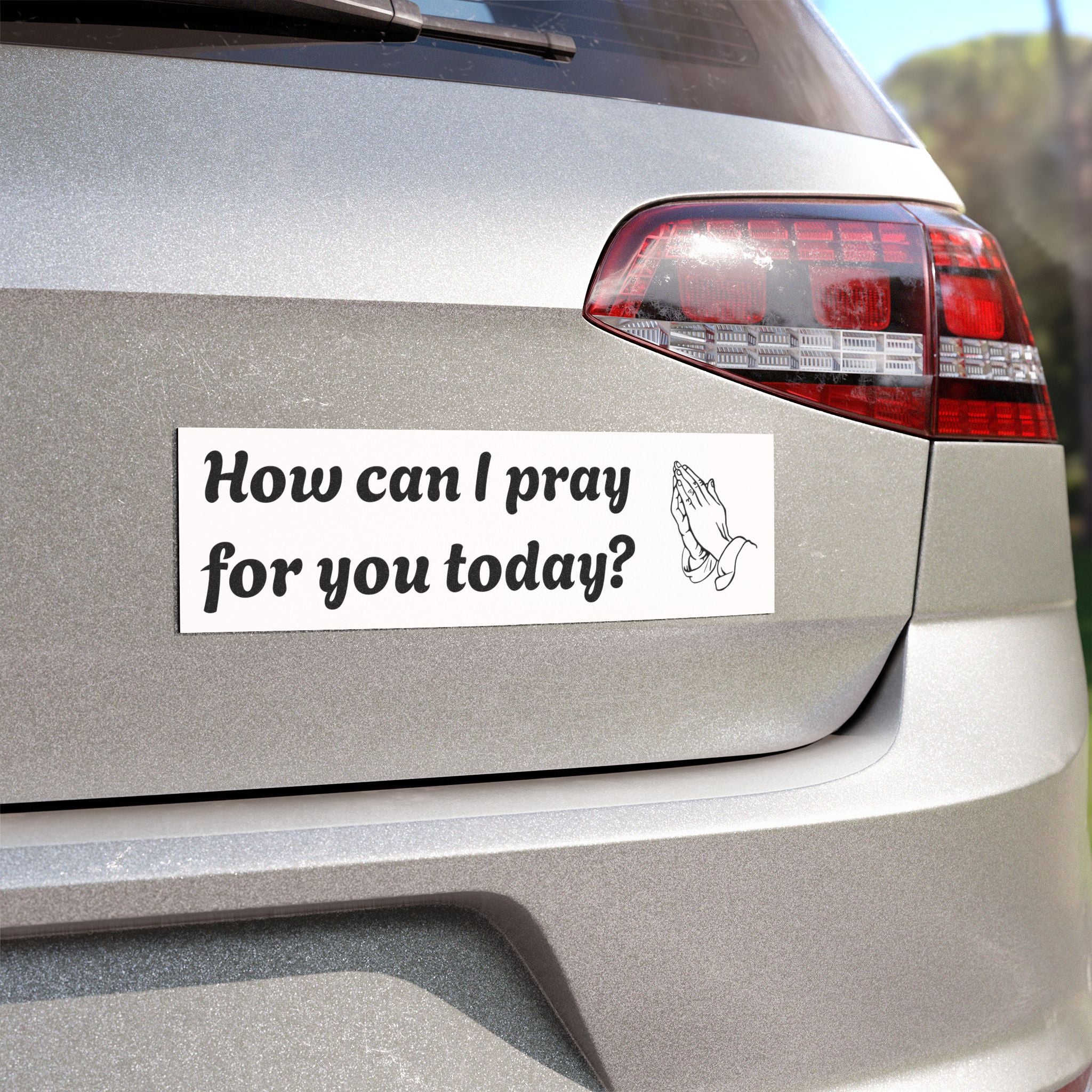 Inspirational Car Magnets - How can I pray for you today? Faith-Based Gifts, Religious Decor