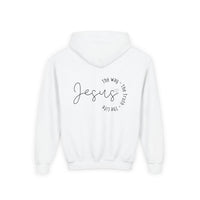 Youth Christian Hoodie — The Way, The Truth, The Life