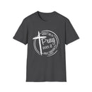 Pray Over It Christian T-Shirt — Cross Faith Prayer Tee