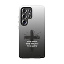 Christian Cross Phone Case — "The Way The Truth The Life" Protective Phone Cover