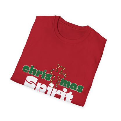Christmas Spirit Activate Christmas shirt for women men holiday shirt