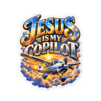 Jesus Is My Copilot – Airplane Christian Vinyl Sticker