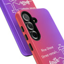 Samsung Faith, Love & Hope Gradient Phone Case — 'Now These Three Remain' Christian Protective Case