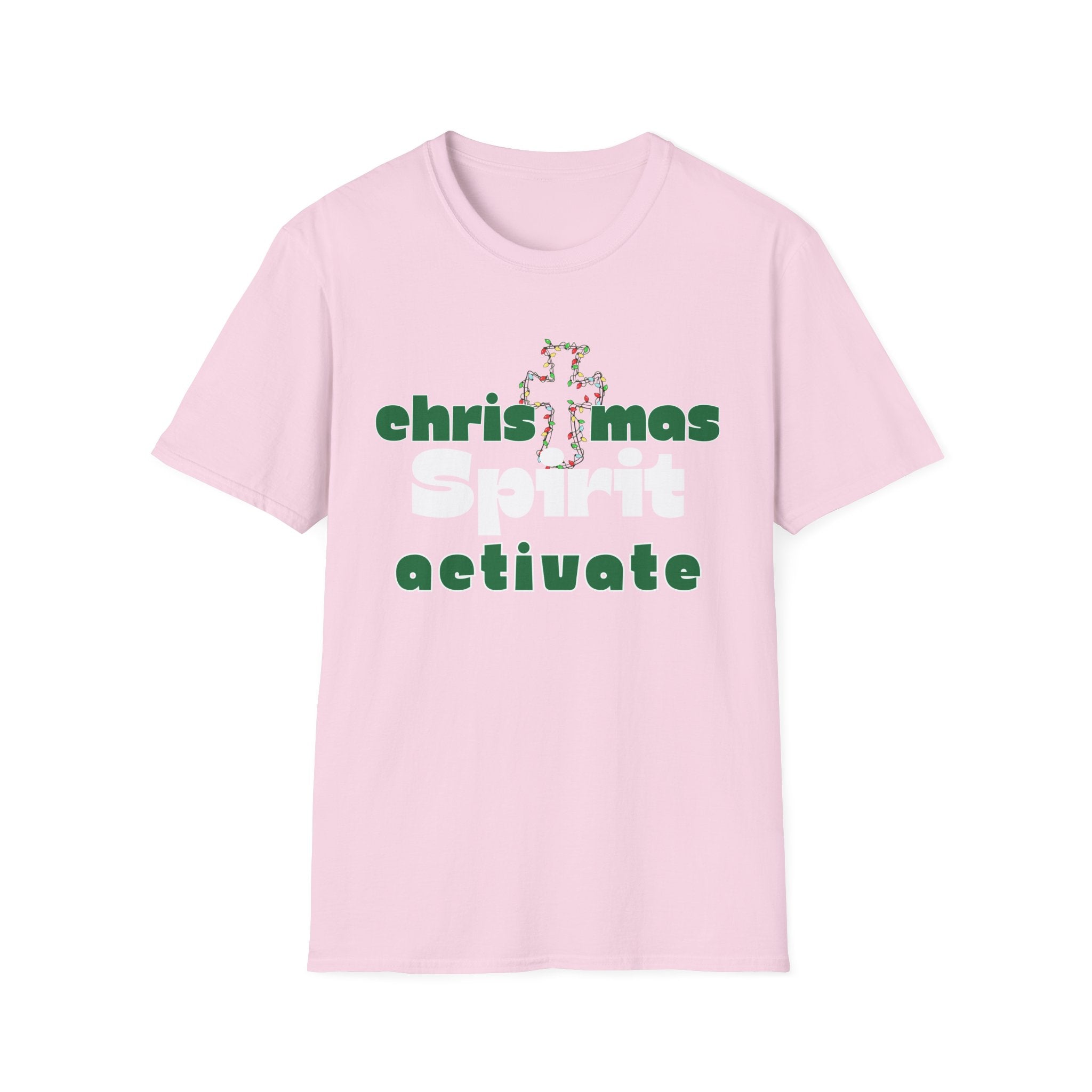 Christmas Spirit Activate Christmas shirt for women men holiday shirt
