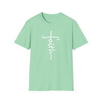 Faith Unisex Softstyle T-Shirt | Christian Shirts for Women Men - Faith Based Gifts