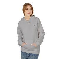 Jesus Has My Back Midweight Softstyle Fleece Hoodie